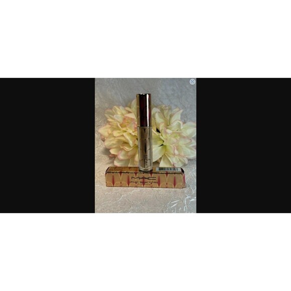 MAC Lipglass LIQUID LUREXGift Of Gold Holiday Limited Edition NIB